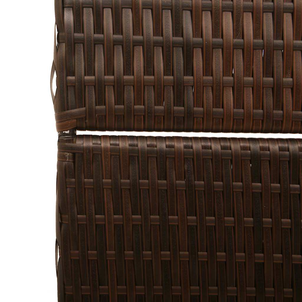 Rumdeler Brun 195 x 180 cm polyrattan