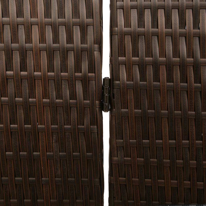 Rumdeler Brun 195 x 180 cm polyrattan