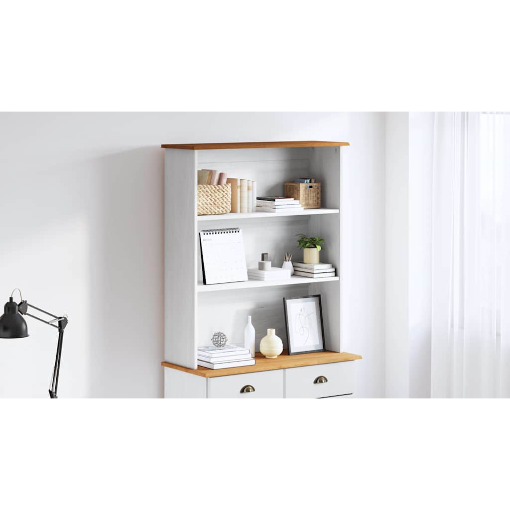 Skab ASKIM 91 x 30 x 104 cm Massivt fyrretræ