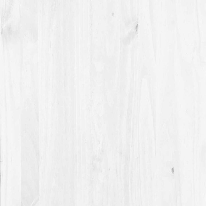Skrivebord ASKIM Hvid 95 x 40 x 75 cm Massiv fyrretræ