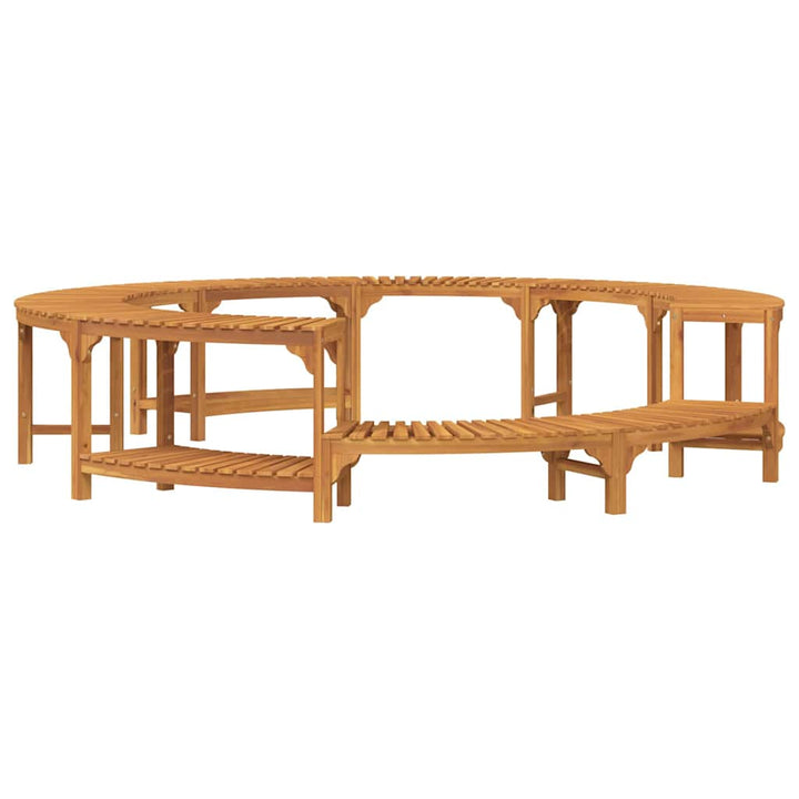 Boblebad omgivelser Brun Ø255 x 55,5 cm Massivt Akacietræ