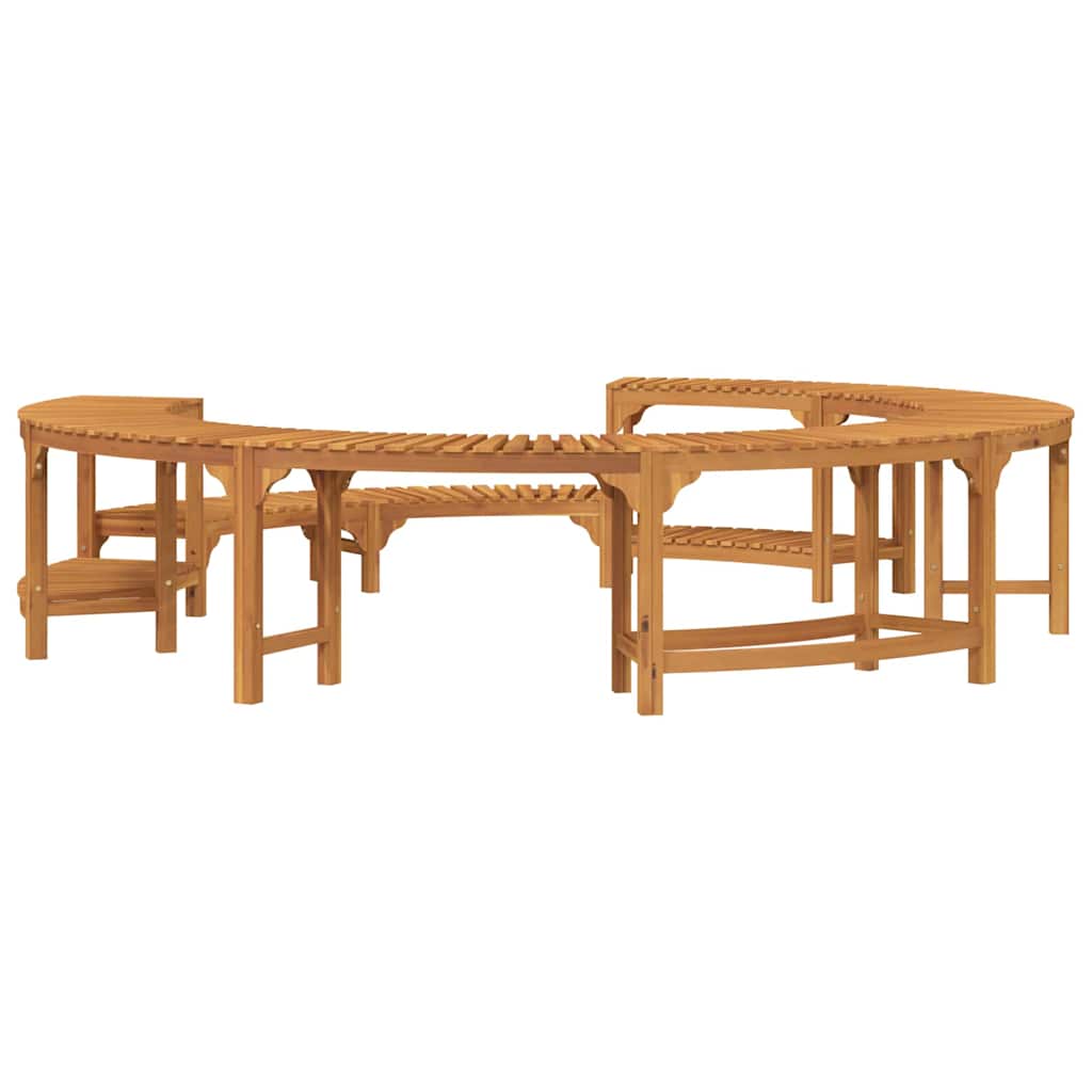 Boblebad omgivelser Brun Ø275 x 55,5 cm Massivt Akacietræ