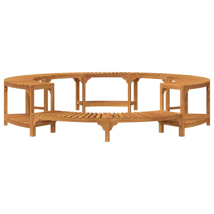 Boblebad omgivelser Brun Ø275 x 55,5 cm Massivt Akacietræ
