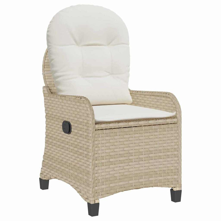 Liggestol Beige polyrattan
