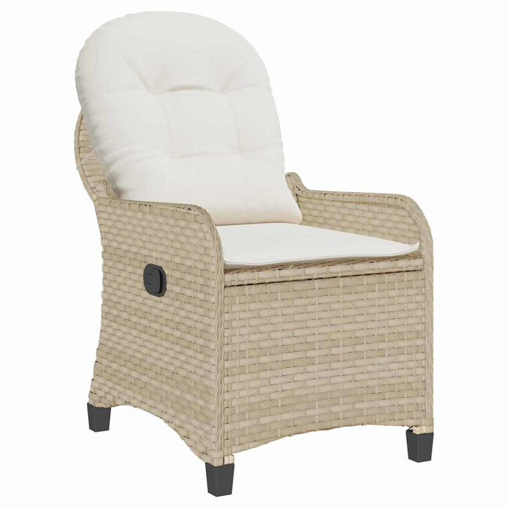 Liggestol Beige polyrattan