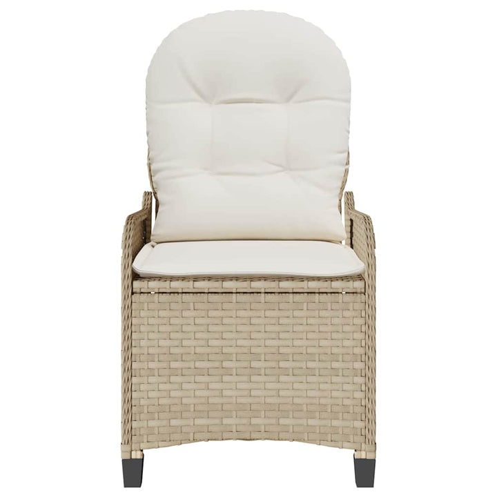 Liggestol Beige polyrattan