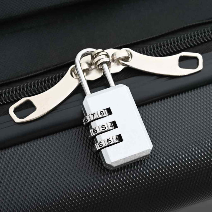 Kuffert med lås Sort 34 x 23 x 55.5 cm ABS Plastik