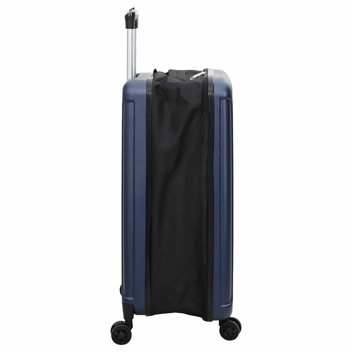 Kuffert med lås Mørkeblå 34 x 23 x 55.5 cm ABS Plastik