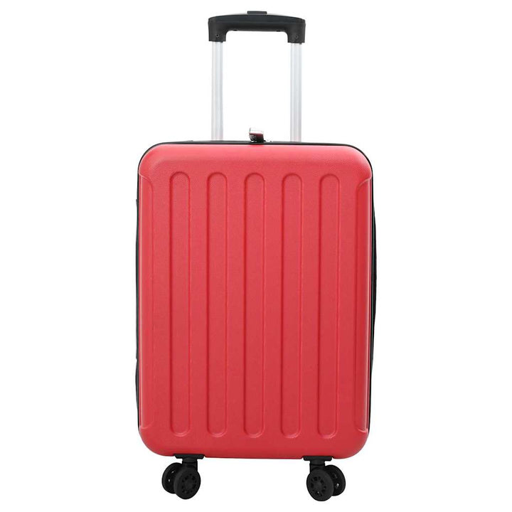 Kuffert med lås Rød 34 x 23 x 55.5 cm ABS Plastik