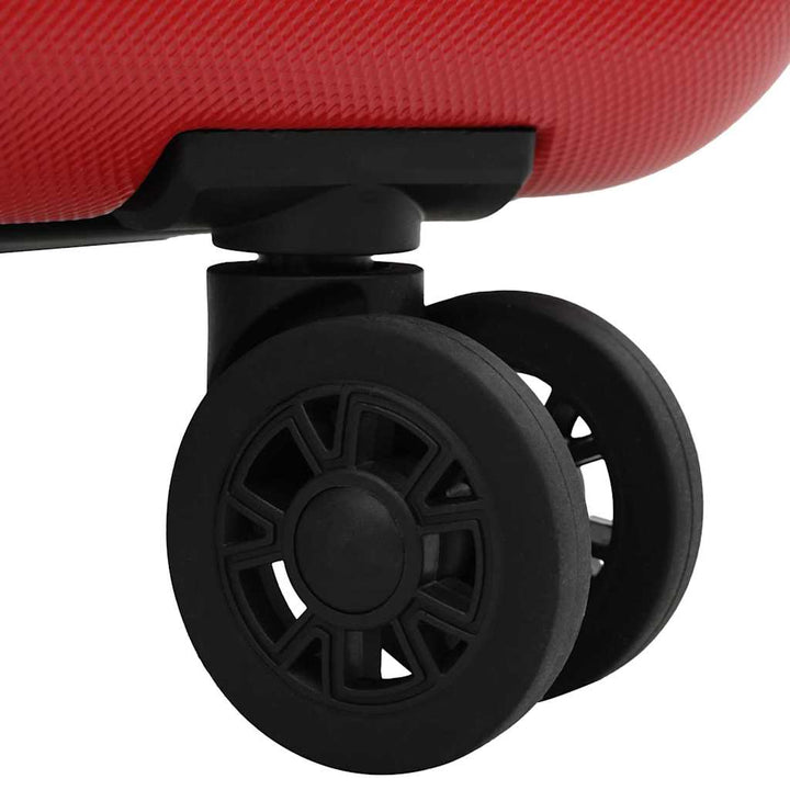 Kuffert med lås Rød 50 x 30 x 76 cm ABS Plastik