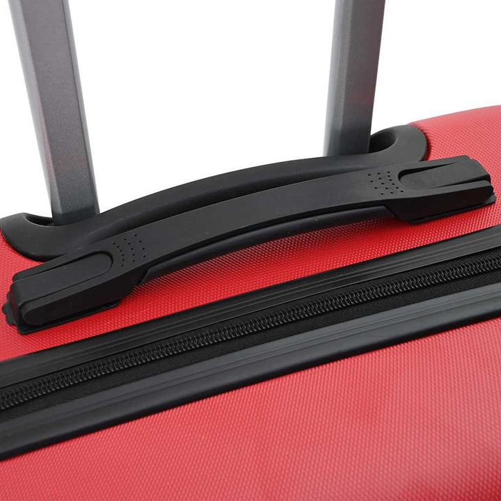 Kuffert med lås 3 pcs Rød 50 x 31 x 78 cm ABS Plastik