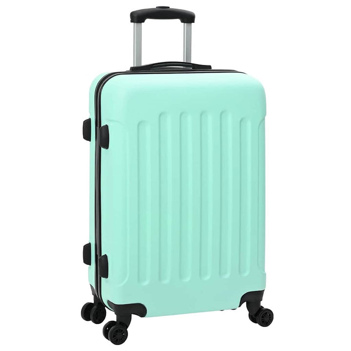 Kuffert med lås 3 pcs Mintgrøn 50 x 31 x 78 cm ABS Plastik