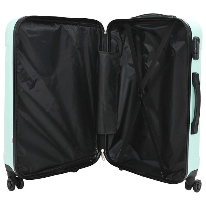 Kuffert med lås 3 pcs Mintgrøn 50 x 31 x 78 cm ABS Plastik
