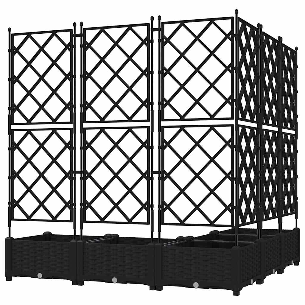 Have Blomsterkrukke 5 stk. Sort 120 x 120 x 125,5 cm PP