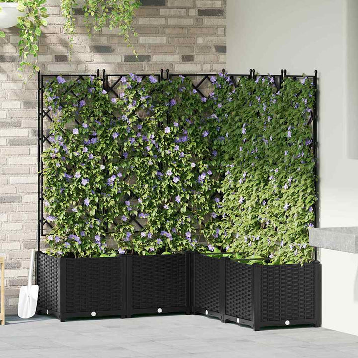 Have Blomsterkrukke 5 stk. Sort 120 x 120 x 143 cm PP