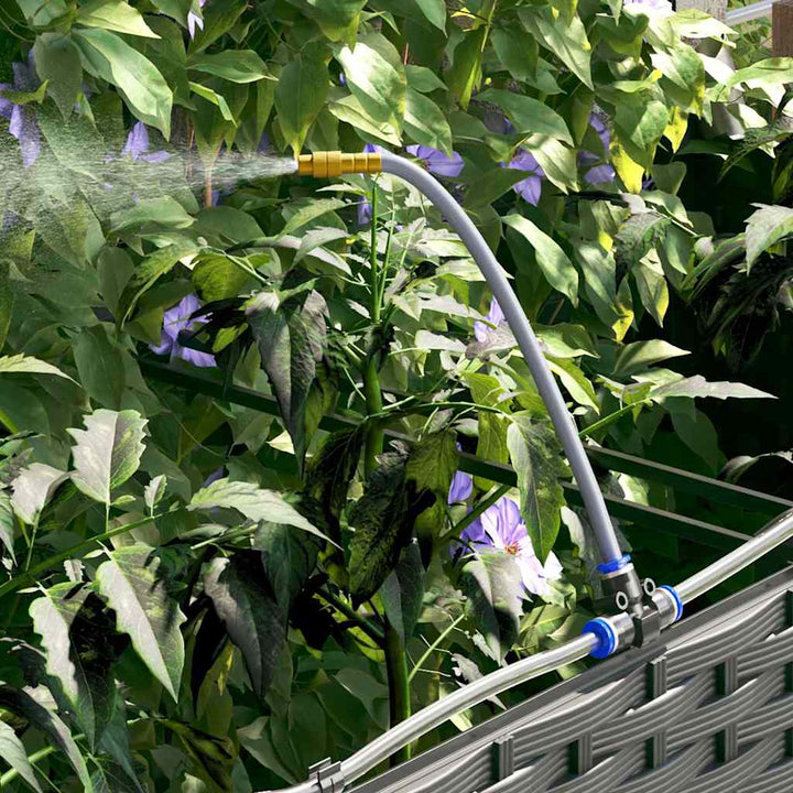 Have Blomsterkrukke 3 stk. Sort 120 x 40 x 37,5 cm PP