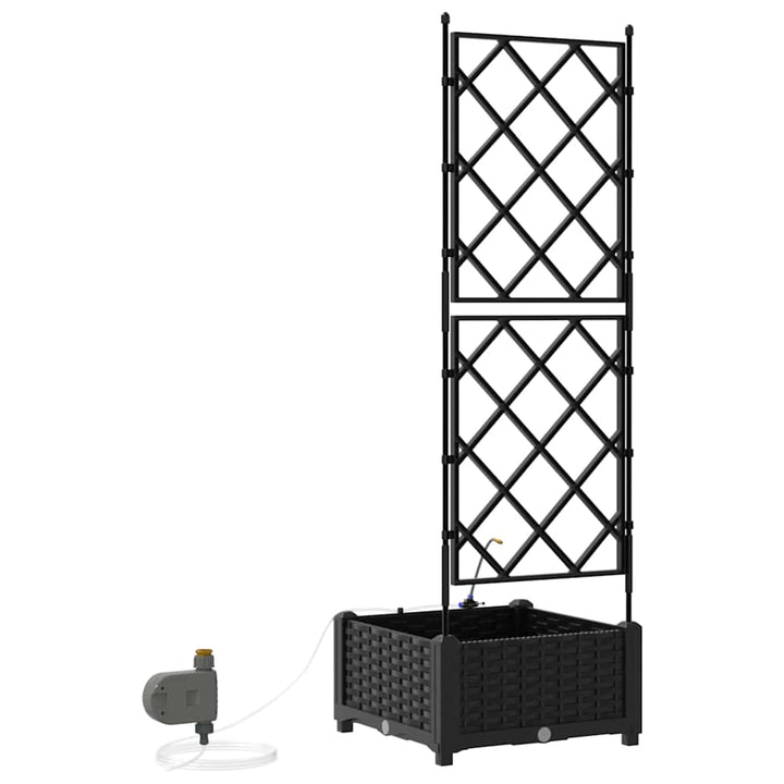 Have Blomsterkrukke Sort 40 x 40 x 126 cm PP