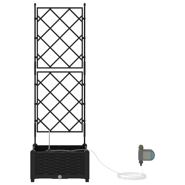 Have Blomsterkrukke Sort 40 x 40 x 126 cm PP