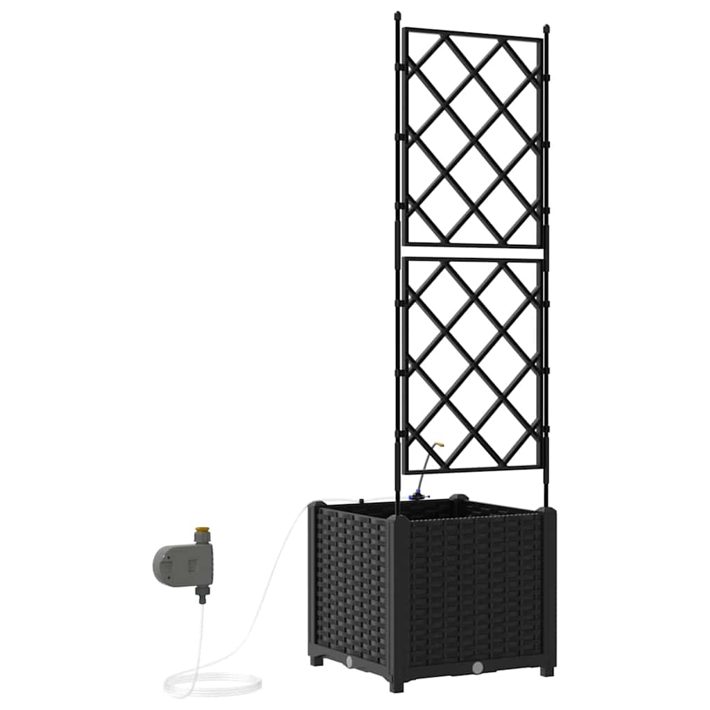 Have Blomsterkrukke Sort 40 x 40 x 142 cm PP