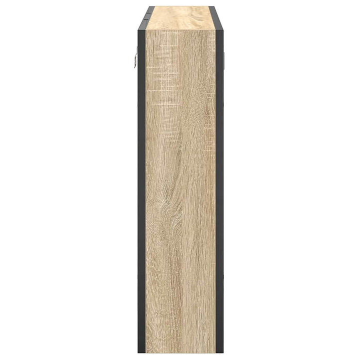 Spejlskab Sonoma eg 60 x 16 x 60 cm Konstrueret træ