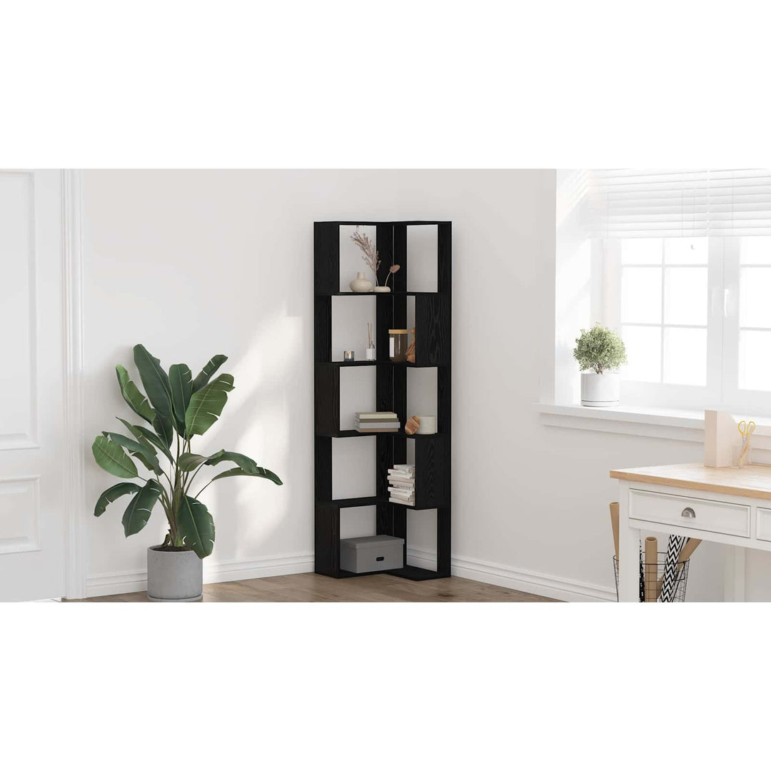 Bogreol Sort eg 50 x 50 x 179 cm