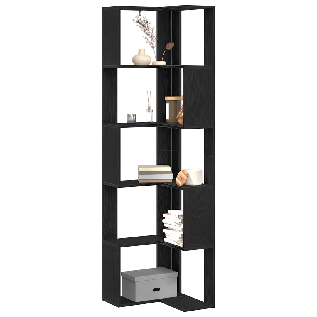 Bogreol Sort eg 50 x 50 x 179 cm