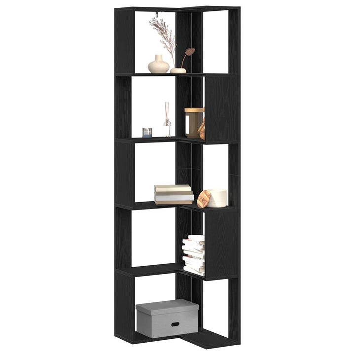 Bogreol Sort eg 50 x 50 x 179 cm