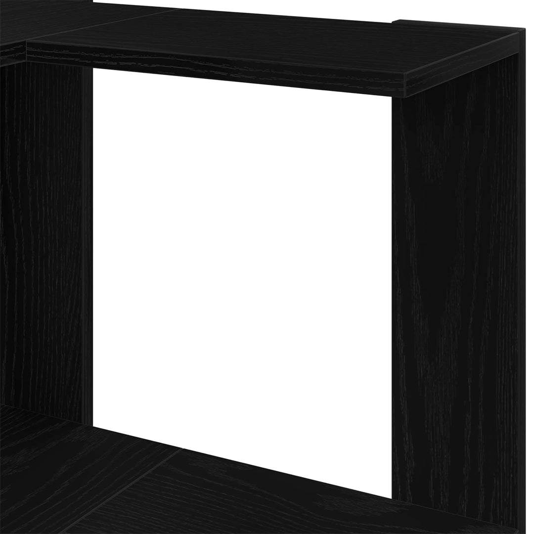 Bogreol Sort eg 50 x 50 x 102 cm