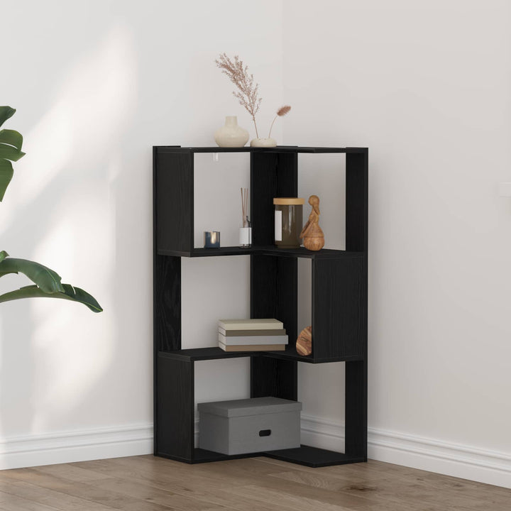 Bogreol Sort eg 50 x 50 x 102 cm