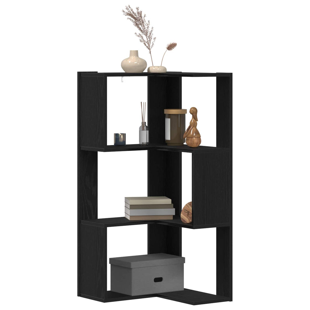 Bogreol Sort eg 50 x 50 x 102 cm