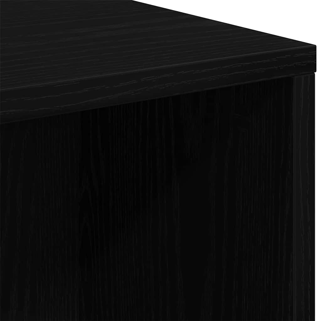 Bogreol Sort eg 50 x 25 x 102 cm