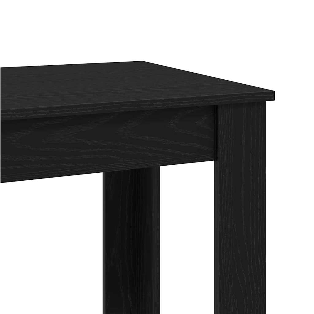 Barbord 51 x 50 x 103.5 cm Konstrueret træ Sort eg Rektangulær