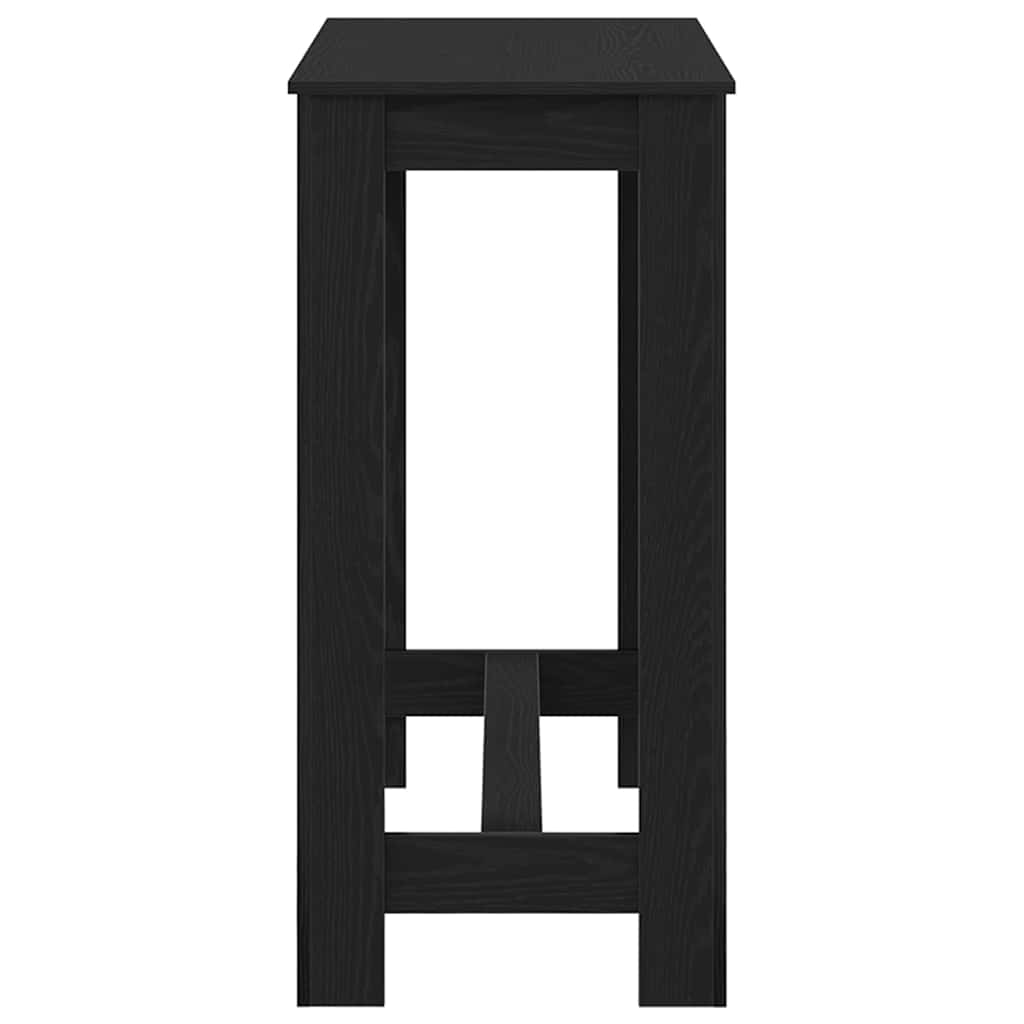 Barbord Sort eg 102 x 50 x 103.5 cm Konstrueret træ