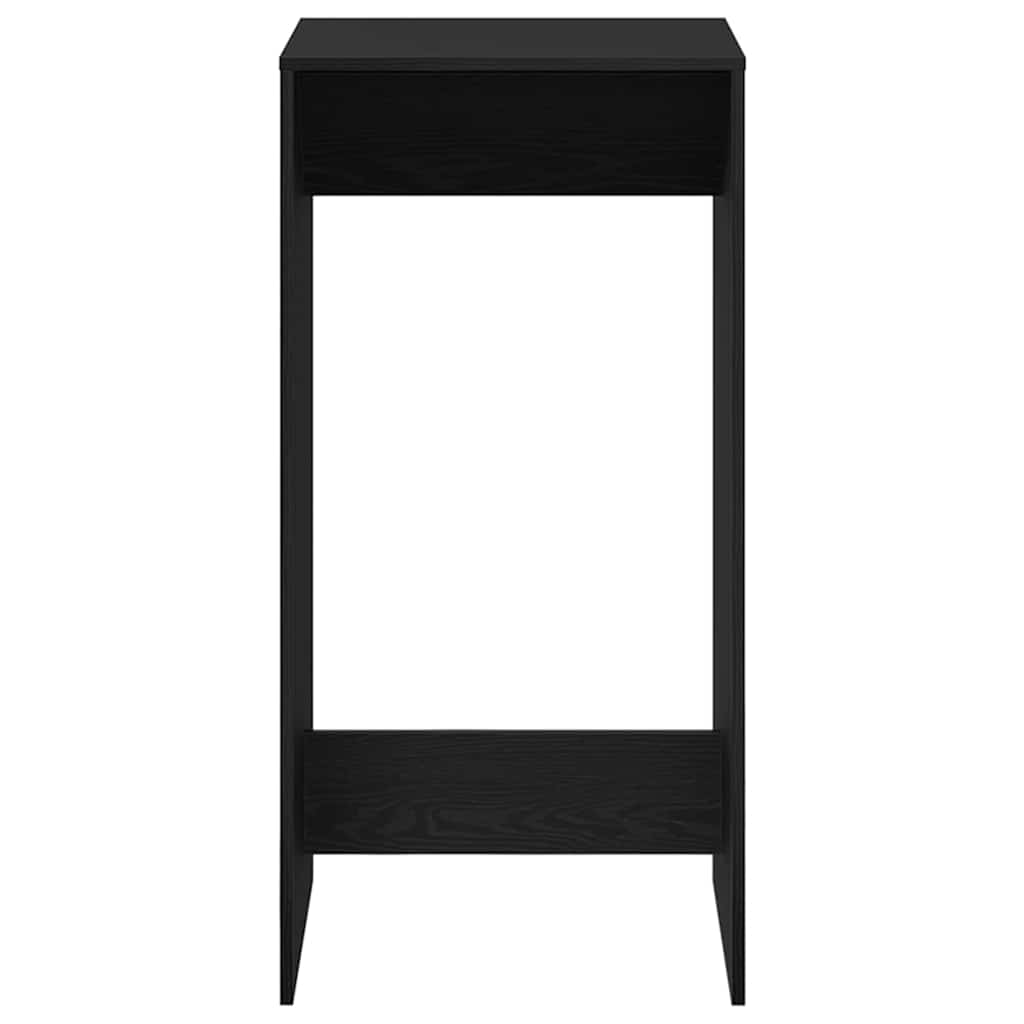Barbord 51 x 50 x 103,5 cm Konstrueret træ Sort eg Rektangulær