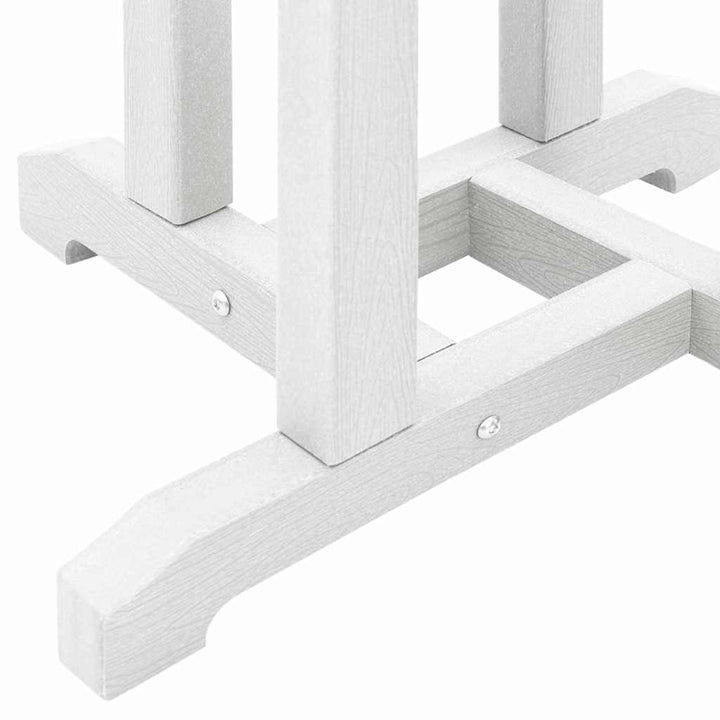 Barbord Hvid 55 x 55 x 107 cm Polyethylen