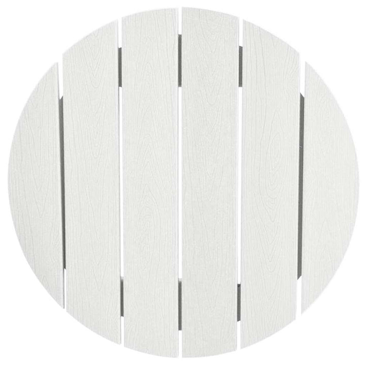 Barbord Hvid 55 x 55 x 107 cm Polyethylen
