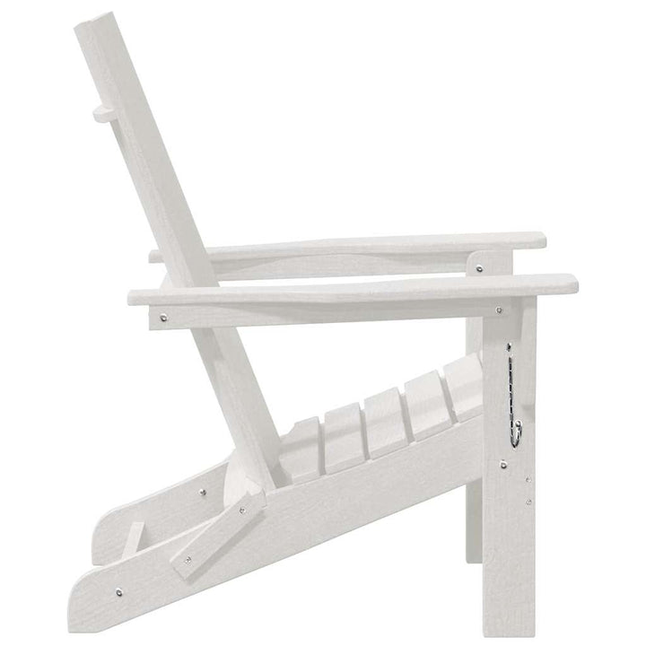 Foldbar Adirondack Stol Hvid 80,5 x 74,5 x 92 cm HDPE