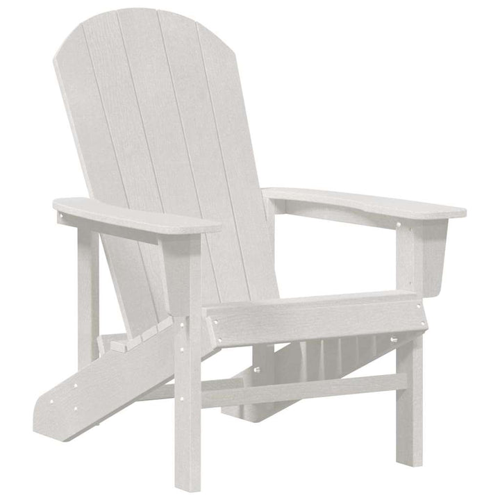 Adirondack-stol Hvid 82 x 74 x 92 cm HDPE