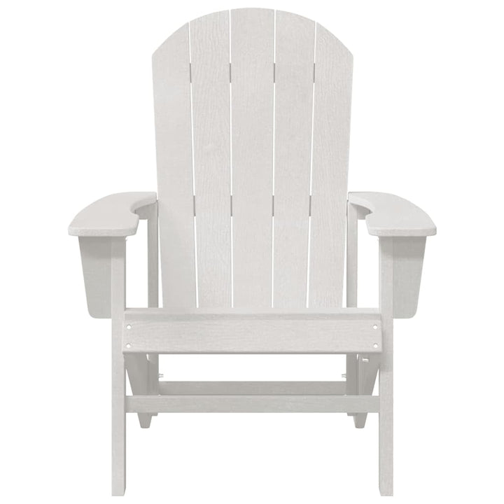 Adirondack-stol Hvid 82 x 74 x 92 cm HDPE
