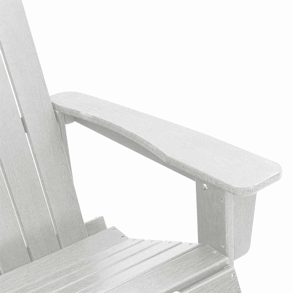 Adirondack gyngestol Hvid HDPE