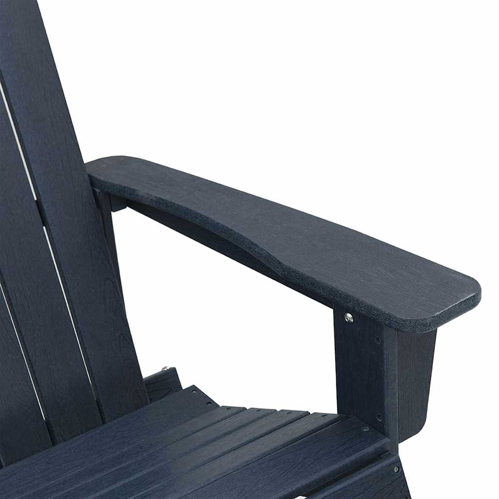 Adirondack gyngestol Mørkeblå 92 x 73,5 x 92 cm HDPE