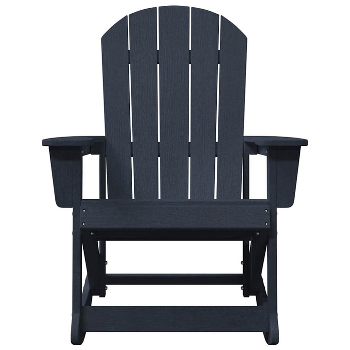 Adirondack gyngestol Mørkeblå 92 x 73,5 x 92 cm HDPE