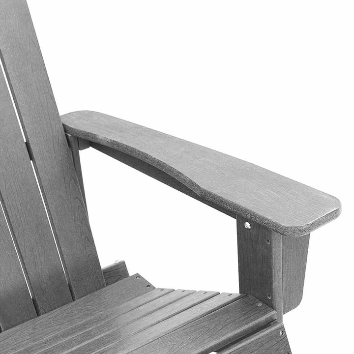Adirondack gyngestol Lysegrå HDPE