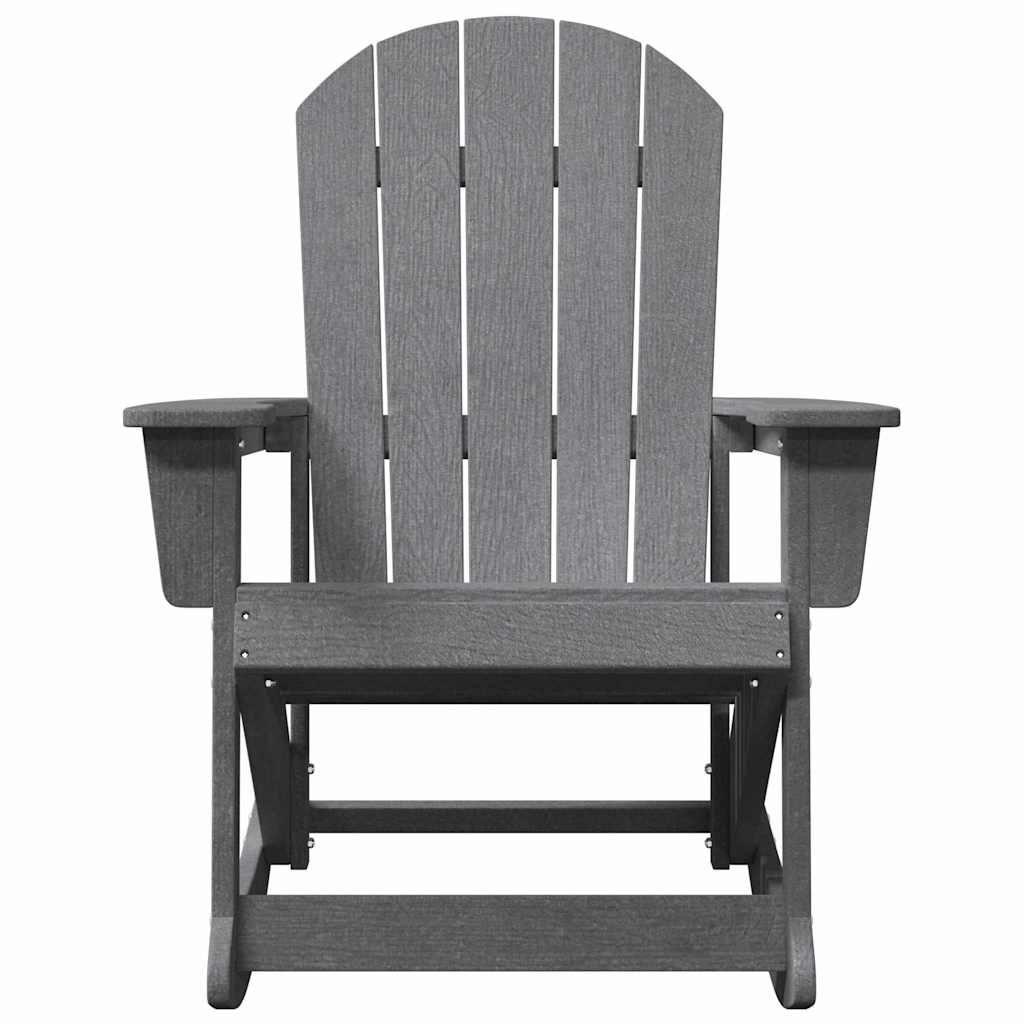 Adirondack gyngestol Lysegrå HDPE