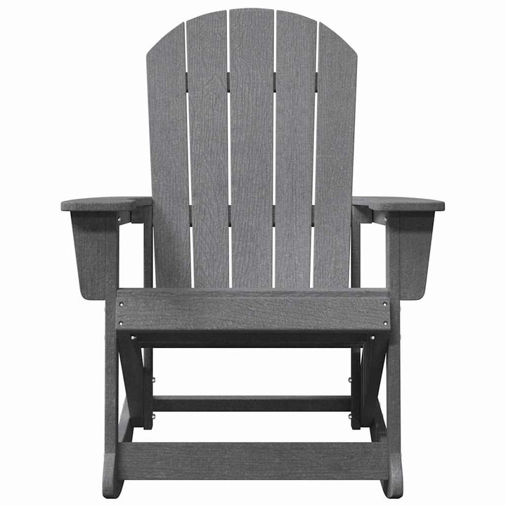 Adirondack gyngestol Lysegrå HDPE