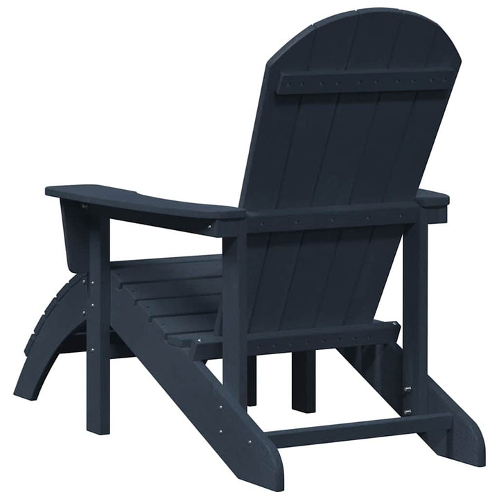Adirondack-stol Mørkeblå 82 x 74 x 92 cm HDPE