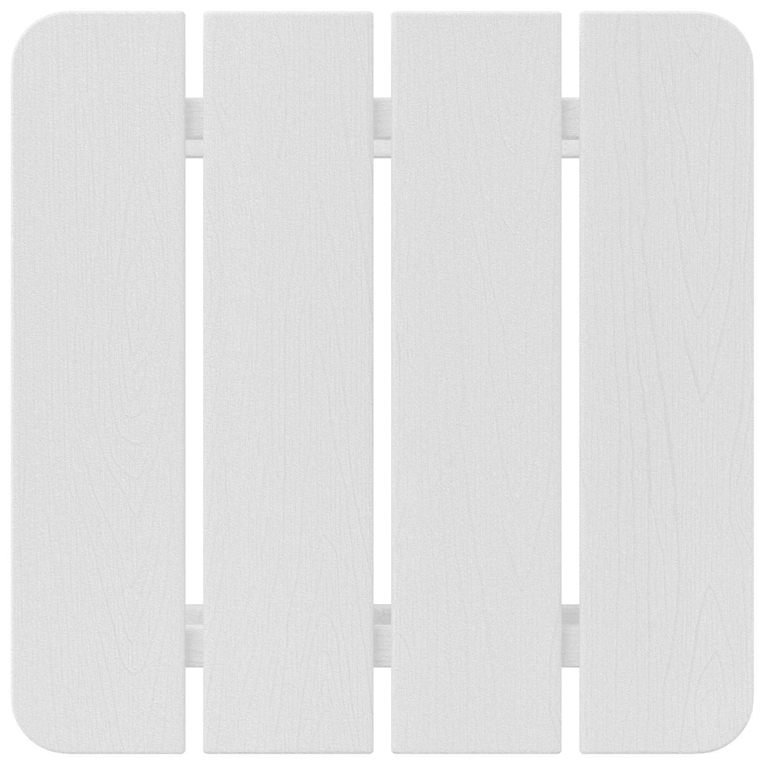 Sidebord Hvid 38 x 38 x 46 cm Polyethylen