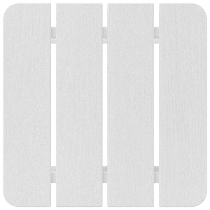 Sidebord Hvid 38 x 38 x 46 cm Polyethylen