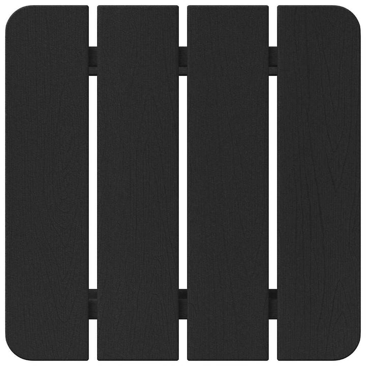 Sidebord Sort 38 x 38 x 46 cm Polyethylen