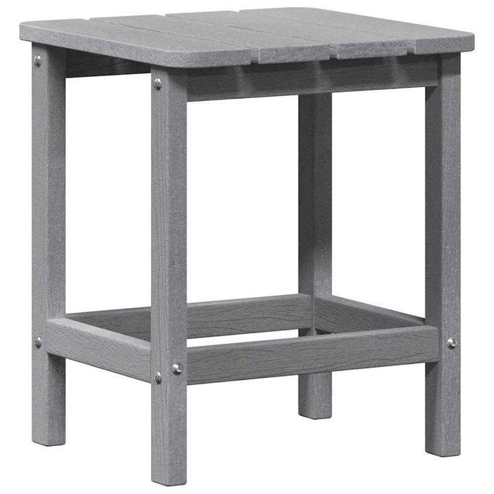 Sidebord Lysegrå 38 x 38 x 46 cm Polyethylen